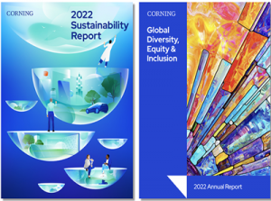 康宁发布2022年报以及多元化和可持续发展的众多进展